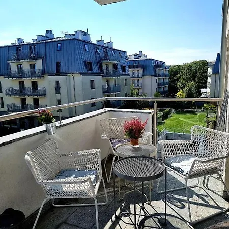 Stella Baltic Big Terrace 3 Frei Parking Apartamento Świnoujście