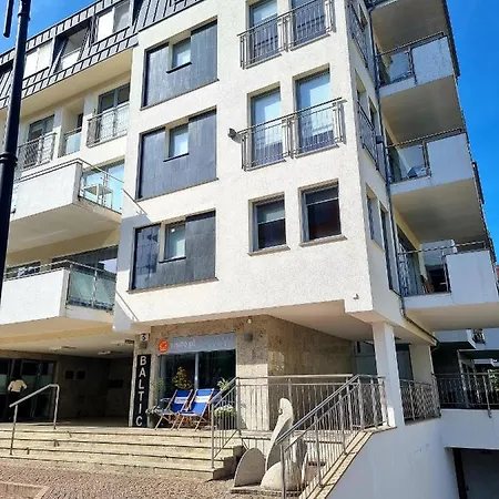 公寓 Stella Baltic Big Terrace 3 Frei Parking *